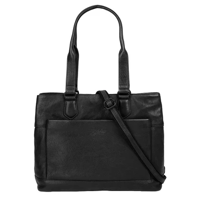 Abbildung von X Zone Laptoptasche &quot;RFID&quot;, echt Leder