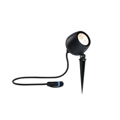 Abbildung von Paulmann 947.75 Plug &amp; Shine LED Gartenstrahler Kikolo IP65 3000K 7,2W Anthrazit