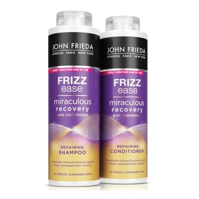 Abbildung von Pflegespülung Doppelpack „Frizz Ease Miraculous Recovery“ von John Freida