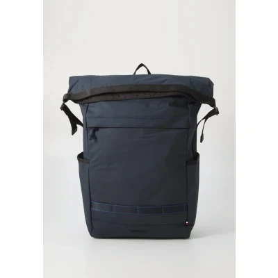 Abbildung von Tommy Hilfiger Rolltop Backpack Unisex Tagesrucksack, Größe: One Size, Blue