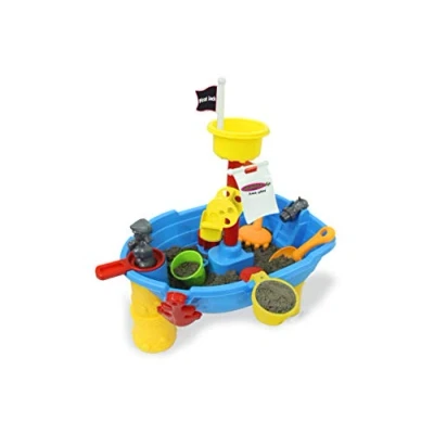 Abbildung von Jamara Wasserspieltisch Pirat Jack, für Kinder ab 2 Jahren, 21 teilig, BxLxH: 13x30x58 cm