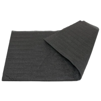 Abbildung von fiXte Mehrzweck Kofferraummatte, rutschfest, universal, Gummi, zuschneidbar, waschbar, für Zuhause, Büro, Palettenregal, Auto, Van, 100 cm x 80 cm, Schwarz