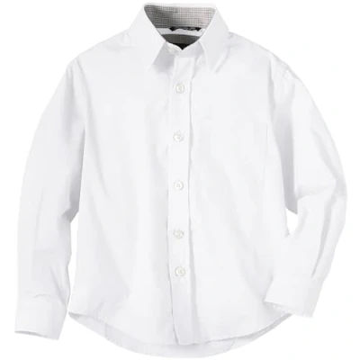 Abbildung von ESPRIT Jungen Skjorte med Kent krave Hemd, Weiß (White 6), 116 EU