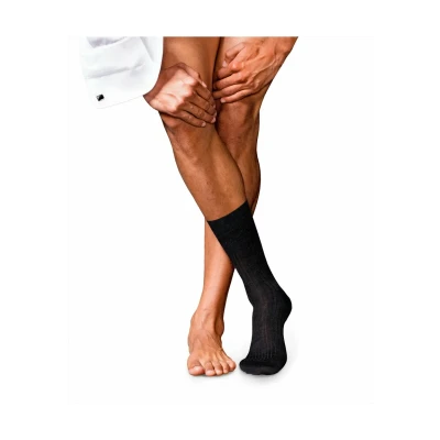 Abbildung von Falke NO. 7 Finest Merino Luxury LINE Socken anthra.mel, Herren, Größe: 41/42, Anthra.mel