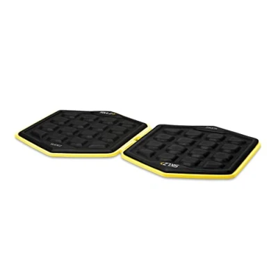 Abbildung von SKLZ 1862 Trainingspad Slidez 2er Pack Trainingsgerät, gelb Schwarz, One Size