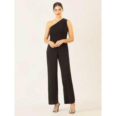 Abbildung von Apart Oneshoulder Jumpsuit, Damen, Größe: 36, Schwarz