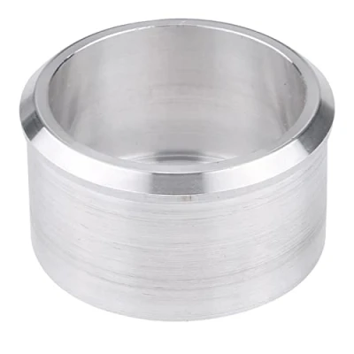 Abbildung von Suuonee Motorrad Auspuff Adapter auspuffadapter, Aluminium 60mm bis 51mm Motocross Reduzierschalldämpfer Stecker, Silber