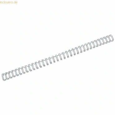 Abbildung von GBC Drahtbinderücken WireBind A4 Nr. 8 12,7mm VE=250 Stück silber