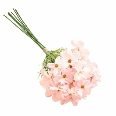 Abbildung von Loberon Deko Blumenstrauß Tilla, Naturgetreue Optik, Künstliche Cosmea, Romantischer Blütengruß, Dekoration, Kunstblume, Polyester, Eisen, Polyethylen, rosa