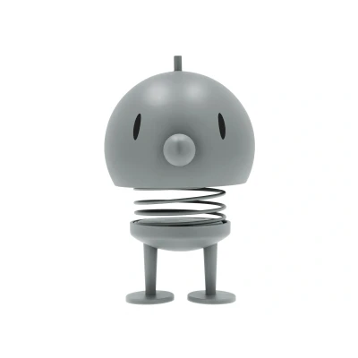 Abbildung von Hoptimist Speaker, Bluetooth Lautsprecher Design, Kabellos, Musikbox Kinder &amp; Erwachsene, 10 x 15 cm, Large, Soft Grey