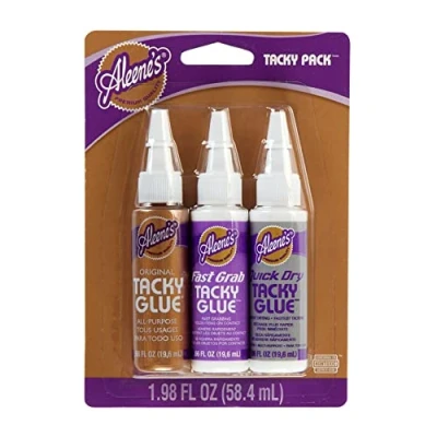 Abbildung von Aleene&#039;s Tacky Pack Original/Fast Grab/Quick Dry 3x0.66 fl oz (25803)