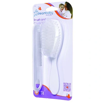 Abbildung von Dreambaby PCR314P Bürste und Kamm Set, weiß