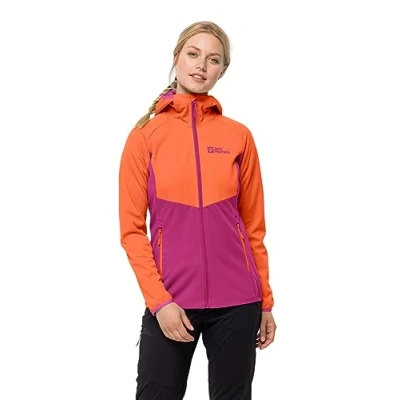 Abbildung von Jack Wolfskin Softshelljacke, Damen, Größe: XS, New magenta