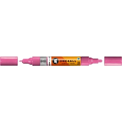 Abbildung von Molotow Permanentmarker One4All Acrylic Twin nachfüllbar 1,5 und 4mm f