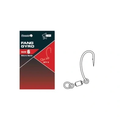 Abbildung von Nash Fang Gyro Size 8 (5pcs) Karpfenhaken