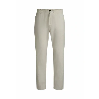 Abbildung von BOSS Sanderson Stoffhose, Herren, Größe: 35x32, Light beige one