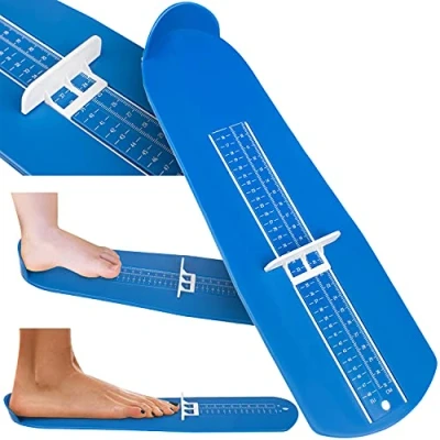 Abbildung von Fußmeßgerät für Kinder und Erwachsene Schuhgrößen 15 48 Blau 16712