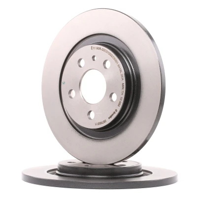 Abbildung von BREMBO COATED DISC LINE 08.7955.11 Bremsscheibe 272 12 5 voll beschichtet FIAT: Ulysse II, PEUGEOT: 807, LANCIA: Phedra