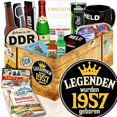 Abbildung von Legenden 1957 / Jahrgang Geschenk/DDR Geschenkbox