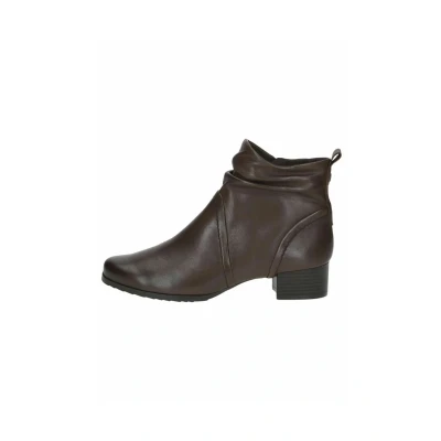 Abbildung von Caprice Elegante Weite MIT CAP Airmotion Ankle Boot, Damen, Größe: 37.5, Dk brown nappa Schuhe