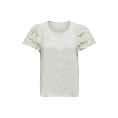 Abbildung von JDY Bluse, Damen, Größe: Small, Cloud dancer