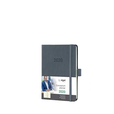 Abbildung von SIGEL C2067 Wochenkalender 2020, ca. A6, Hardcover, dunkelgrau, Conceptum weitere Modelle
