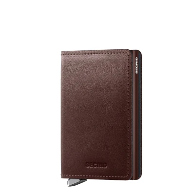 Abbildung von Secrid Slimwallet Portemonnaie Dusk dark brown