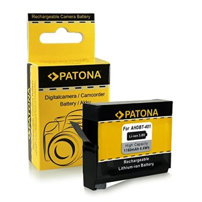 Abbildung von PATONA 1235 Lithium Ion 1160mAh 3.8V Wiederaufladbare Batterie Batterien (1160 mAh, 4,4 Wh, (Li Ion), 3,8 V, Schwarz)