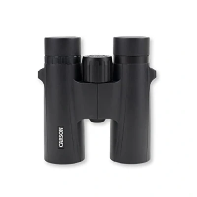 Abbildung von Carson Full Size Fernglas VX Baureihe, 8x33mm, hohe Auflösung, wasserdicht und Anti Beschlag (VX 833)