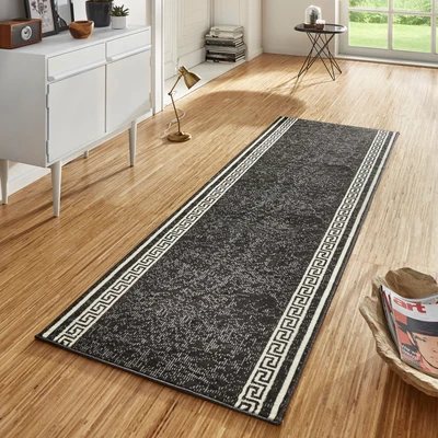 Abbildung von HANSE Home Läufer Casa, rechteckig, Höhe: 9 mm, Kurzflor, Weich, Teppichläufer, Bordüre, Teppich, Küche, Flur, Muster