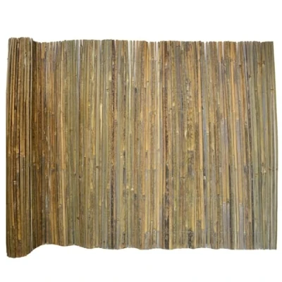 Abbildung von UNUS GARDEN Balkonsichtschutz Sichtschutzmatte flach (100x300cm (HxB) Sichtschutz Bambus Windschutz Gartenzaun