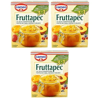 Abbildung von 3x Cameo Fruttapec Gusto Intenso Zubereitet für Hausgemachte Marmelade 50g ( Enthält 2 Beutel à 25g )