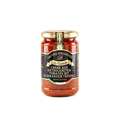 Abbildung von La Rustichella Creme Aus Getrockneten Tomaten Mit Schwarzem Trüffel, 280g