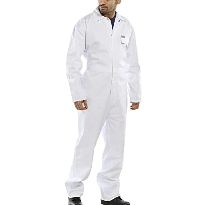 Abbildung von Click Cotton Drill Boilersuit weiß 36