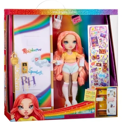 Abbildung von Rainbow High Locker and Doll Playset, Puppe