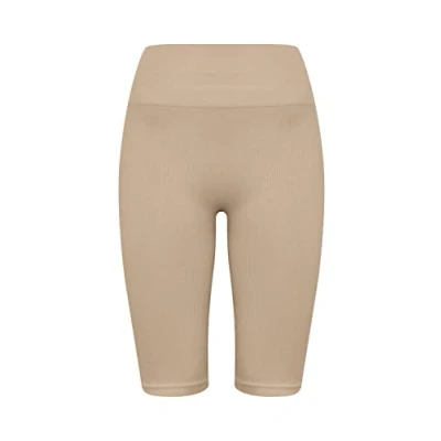 Abbildung von Thejoggconcept Jcsahana Biker Shorts, Damen, Größe: L/XL, Doeskin