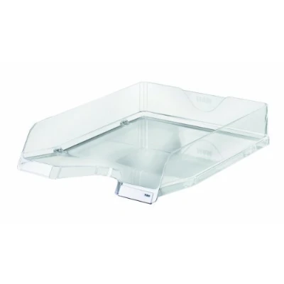 Abbildung von HAN Briefablage VIVA, 5 STÜCK, stilvolle elegante Design in Premium Qualität. DINA4/C4, mit Beschriftungsclips, 10275 23, transparent glasklar