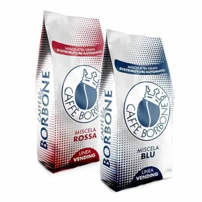 Abbildung von CAFFÈ BORBONE Kaffebohnen ROTE und BLAU Mischung 500 gr x 2