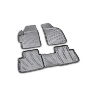 Abbildung von Element Passgenaue Premium 3D Gummimatten Fussmatten passend für SUBARU XV, 2011 2017 4 tlg. (grau)