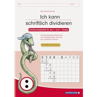 Abbildung von Ich kann schriftlich dividieren: Schülerarbeitsheft für die 3. und 4. Klasse Mein Sternchenheft