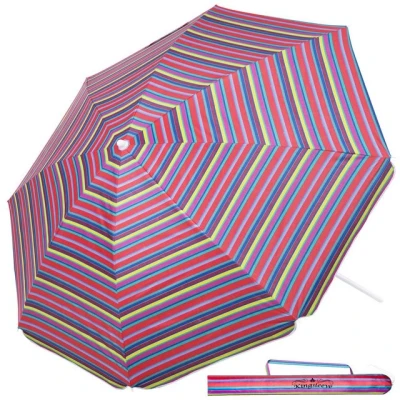 Abbildung von Kingsleeve Sonnenschirm, UV Schutz 50+, Neigbar, Höhenverstellbar, inklusive Tragetasche