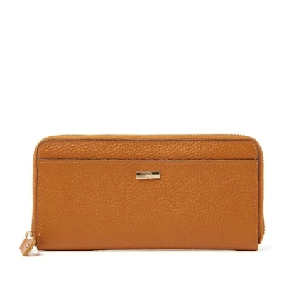 Abbildung von dR Amsterdam Geldbörse für Damen — Luxus Brieftasche aus Leder mit RFID Schutz stilvoll und sicher all Ihre Zahlungsbedürfnisse 110182 Golden Oak
