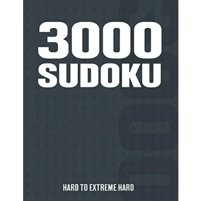 Abbildung von 3000 Sudoku: Suduko Puzzle Book for Adults with Hard to Extreme Puzzles