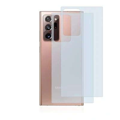 Abbildung von BROTECT Full Cover Schutzfolie Matt für Samsung Galaxy Note 20 Ultra / 5G (Rückseite) (2 Stück) Screen Displayschutz Folie, Curved