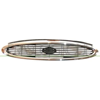 Abbildung von PRASCO FD1052001 Kühlergrill vorne verchromt schwarz chrom mit Rahmen FORD: MONDEO 2 Kombi, Stufenheck