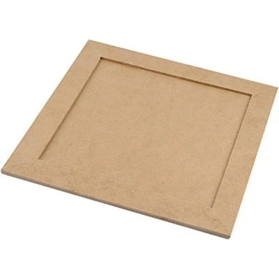 Abbildung von Collagerahmen, Größe 22x22 cm, Tiefe 3 MDF, 1Stck., Innenmaße 18x18 cm