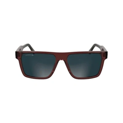 Abbildung von Lacoste Sonnenbrille, Herren, Größe: 56, Transparent burgundy