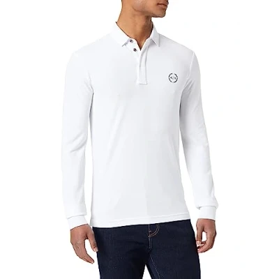 Abbildung von Armani Exchange Poloshirt, Herren, Größe: XXL, White