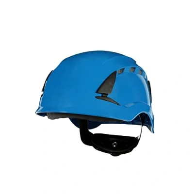 Abbildung von 3M SecureFit Schutzhelm, X5503V CE, blau, belüftet, CE