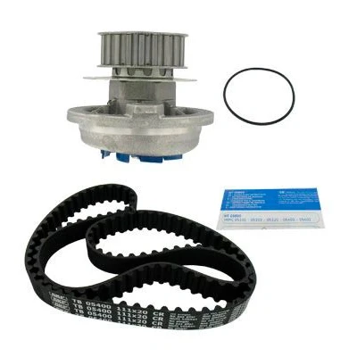 Abbildung von SKF VKMC 05401 Wasserpumpe + Zahnriemensatz mit Dichtungen 111 OPEL: Ascona C Limousine, Calibra A, Vectra A Limousine